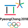Logo der Olympischen Spiele Pyeongchang 2018